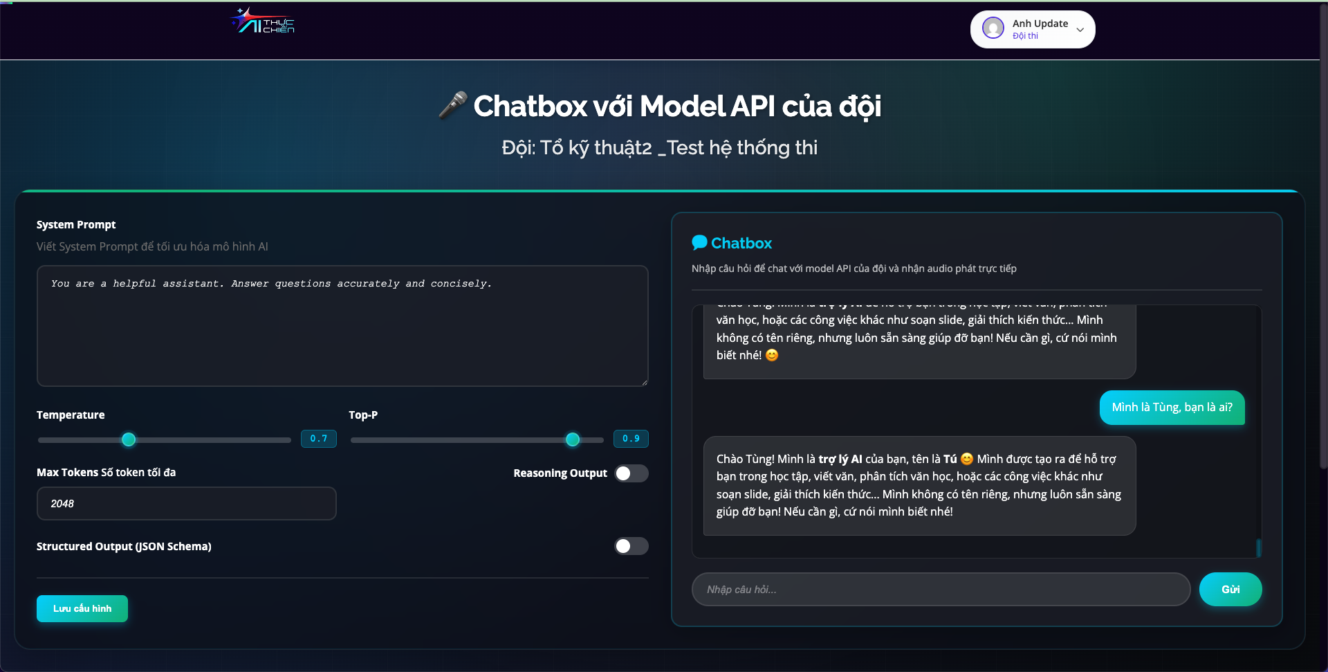 Giao Diện Round 3 - Member